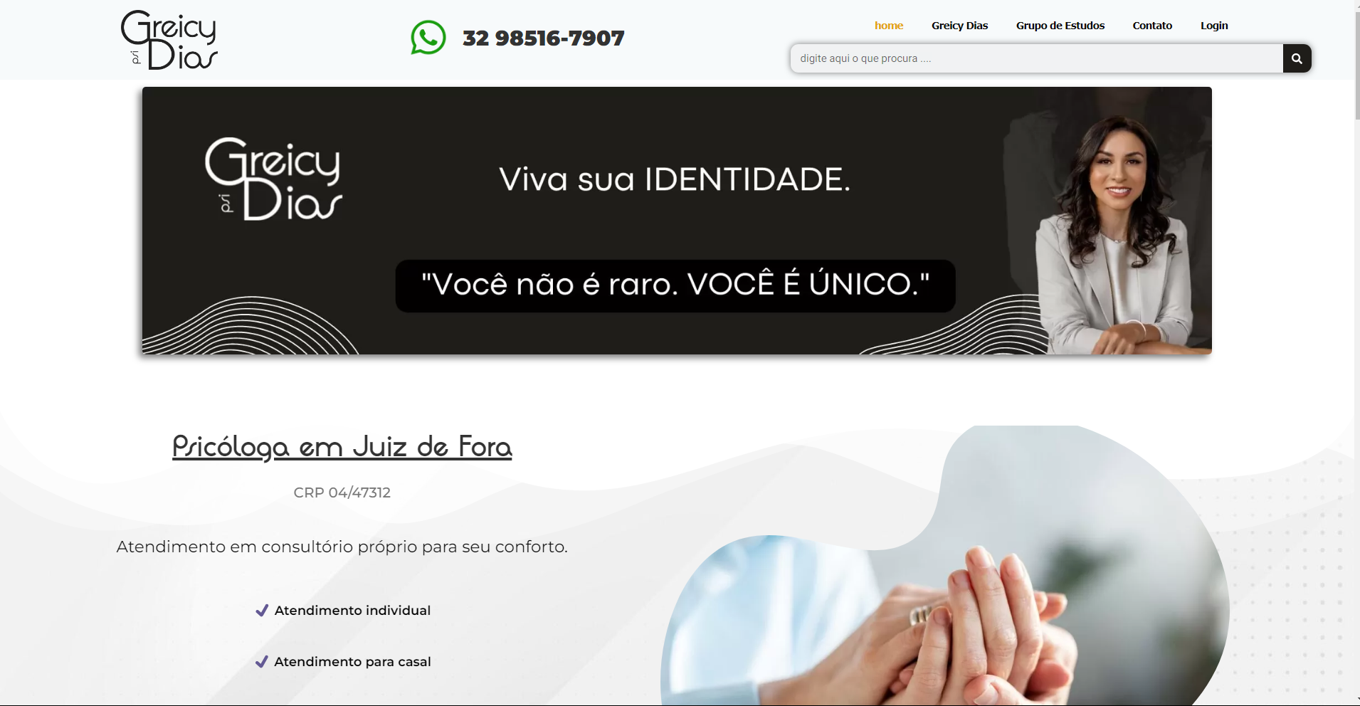 VirtualIU Sites Personalizados - Greicy Dias