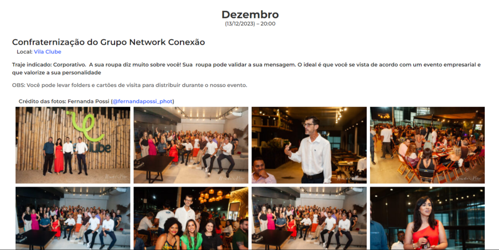 VirtualIU Sites Personalizados - Network Conexão